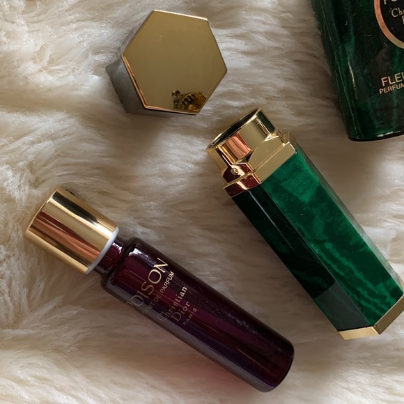 Vintage 80's Christian Dior Vanity perfume cologne bottles lot - Picture 13 of 13